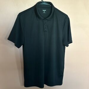 Old Navy Men’s Active short sleeved polo - black Medium